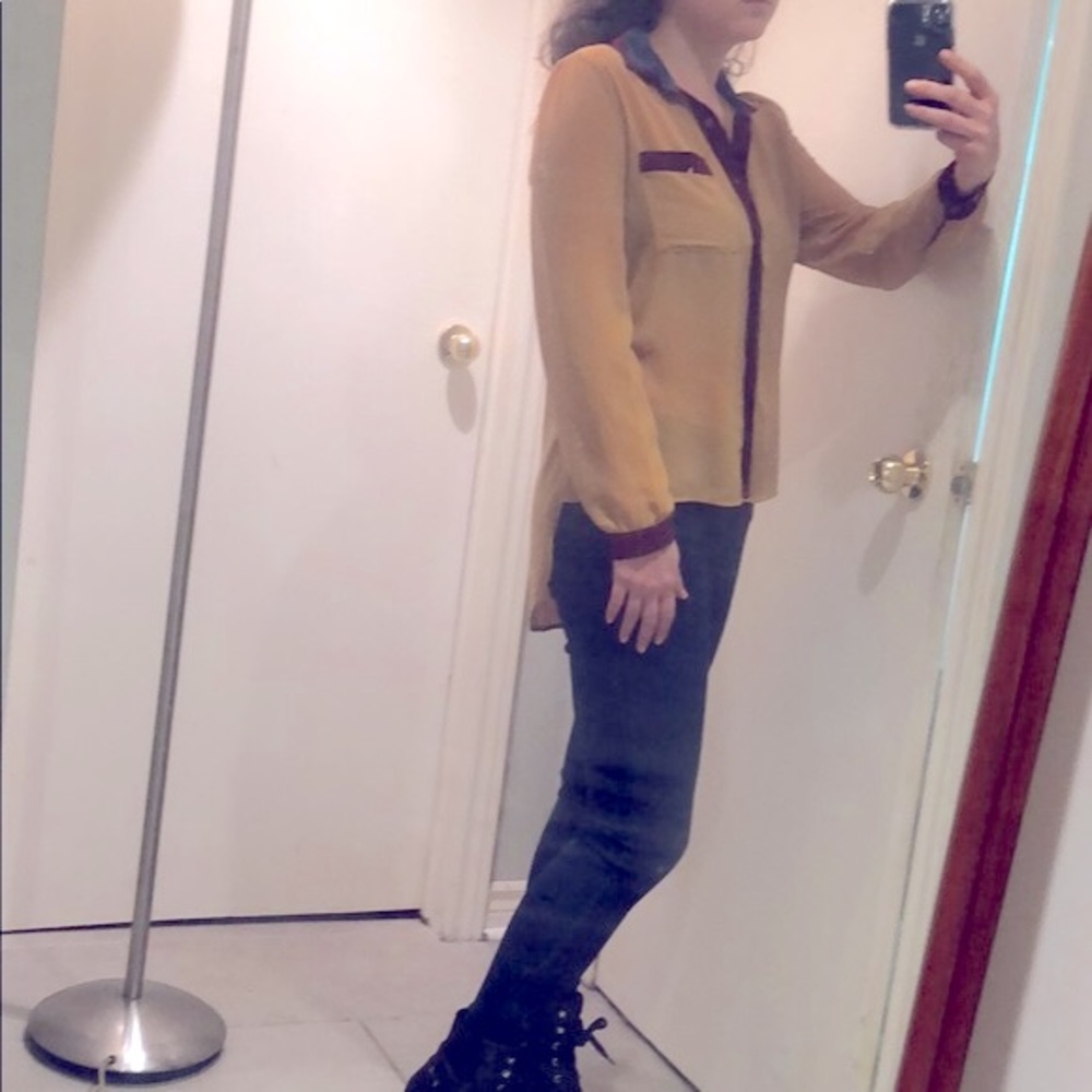 3 tone blouse - Picture 2 of 9